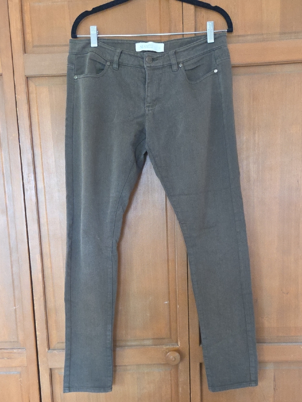 Carve Designs Olive Green Skinny Jeans